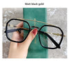 Double Beam Square Myopia Glasses  Men Women Retro  Anti Blue Ligh Nearsighted Prescription  Computer Eyeglasses