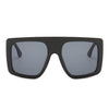 Vintage Big Frame Oversized Sunglasses Square Gradient Shades
