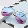 New Fashion Pilot Sunglasses Women Oversized Luxury Sun Glasses For Female Cool Mirror Vintage Lady Gradient Shades UV400