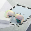 New Fashion Pilot Sunglasses Women Oversized Luxury Sun Glasses For Female Cool Mirror Vintage Lady Gradient Shades UV400