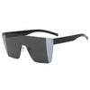 ladies square sunglasses ladies frame shadow retro brand designer women's Gradient oversized sunglasses