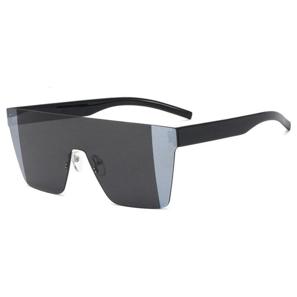 ladies square sunglasses ladies frame shadow retro brand designer women's Gradient oversized sunglasses