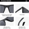 Classic Men's Square Sunglasses Fashion Brand Designer Rivet Retro Women Sun Glasses UV400  Beckham Style Driver Eyewear