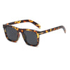 Classic Men's Square Sunglasses Fashion Brand Designer Rivet Retro Women Sun Glasses UV400  Beckham Style Driver Eyewear