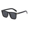 Classic Men's Square Sunglasses Fashion Brand Designer Rivet Retro Women Sun Glasses UV400  Beckham Style Driver Eyewear