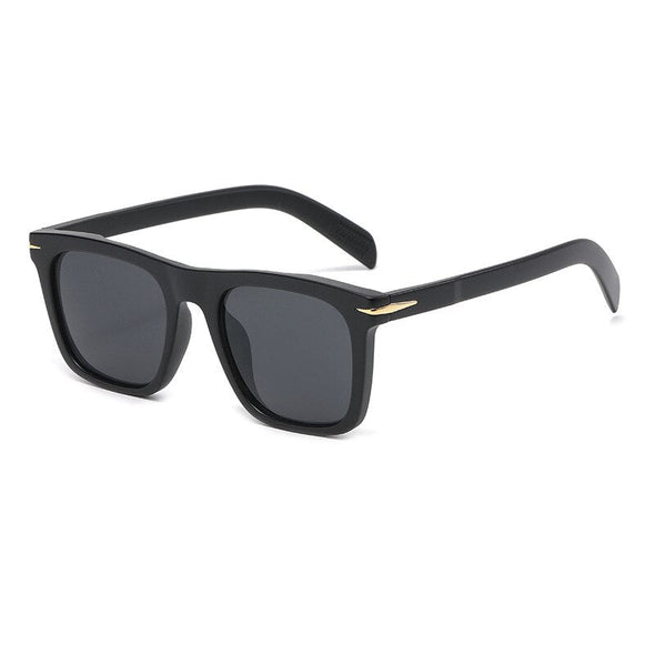 Classic Men's Square Sunglasses Fashion Brand Designer Rivet Retro Women Sun Glasses UV400  Beckham Style Driver Eyewear