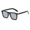 Classic Men's Square Sunglasses Fashion Brand Designer Rivet Retro Women Sun Glasses UV400  Beckham Style Driver Eyewear