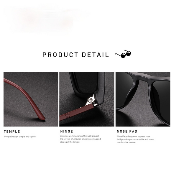 Design Brand New Polarized Sunglasses Men Fashion Trend Accessory Male Eyewear Sun Glasses Oculos Gafas PL400