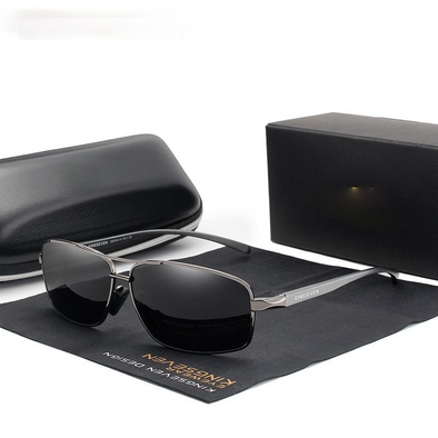 Vintage Retro Brand Designer Men Polarized Sunglasses Square Classic Men Shades Sun glasses UV400 N7088