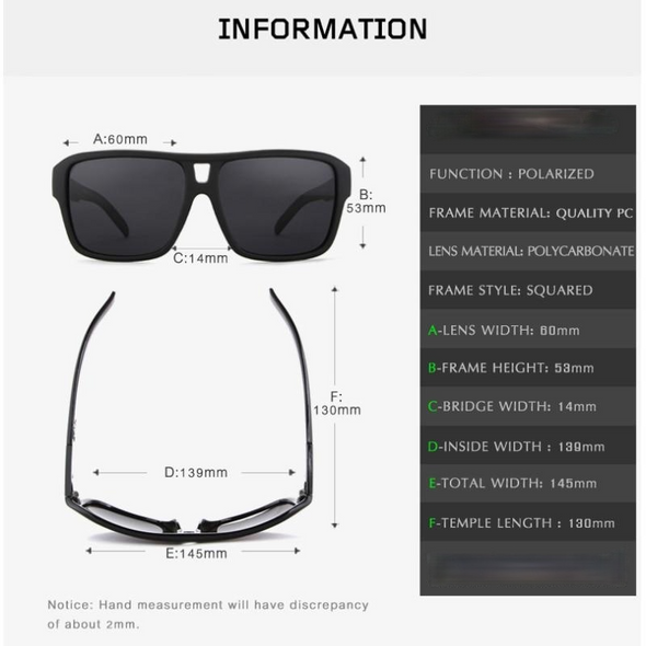 Classic Fashion Men Polarized Sunglasses PC+Metal Frame Strengthen TAC Mirror Anti-Glare Driving Sun Glasses UV400 ALI060905