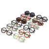 Fashion Retro Oversized Round Sunglasses For Women Men Brand Quality Seven Frame Vintage Designer Sun Glasses Trending Shade