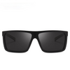 Men Sunglasses Polarized Flat Top Sunglasses 2019 Brand Designer Driving Sun glasses Male High Quality Rectangle Style ali060904