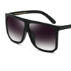 Big Frame Square Sunglasses Women fashion Flat Top Oversize Luxury Brand Gradient sun glasses for women