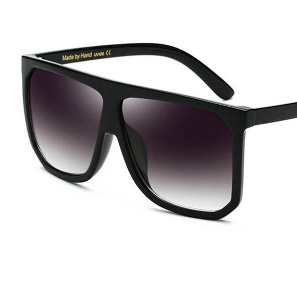 Big Frame Square Sunglasses Women fashion Flat Top Oversize Luxury Brand Gradient sun glasses for women