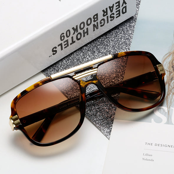 Design Men Sunglasses Vintage Male Square Sun Glasses Luxury Gradient Sunglass UV400 Shades gafas de sol hombre ALI061006