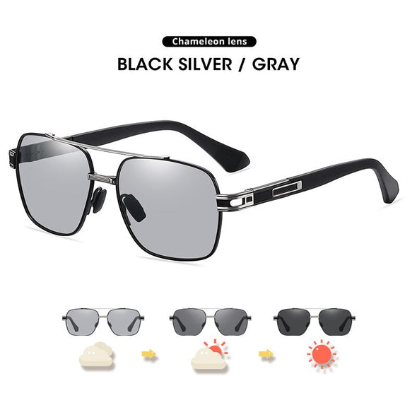 High Quality Sunglasses Polarized Men Women Photochromic UV400 Protection Driving Sun Glasses Unisex Chameleon Lens