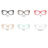 Female Square Eyeglasses Sexy Leopard Fashion Brand Transparent Women's Glasses Frame Luxury Oversized Prescription Glasses