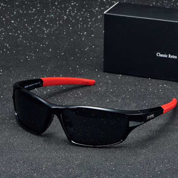Sunglasses Men's Polarized Driving Sports Sun Glasses For Men Women Square Color Mirror Luxury Brand Designer Oculos ALI060908