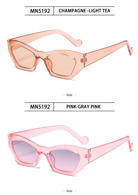 Cateye Women Sunglasses Luxury Brand Glasses Women/Men Brand Designer Eyeglasses For Women/Men Small Frame Okulary