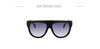 Oversized Frame Black Shades Square Sunglasses Women Oval Brand Designer Vintage Fashion Sun Glasses Female Oculos De Sol