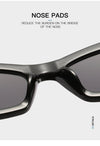 Cateye Women Sunglasses Luxury Brand Glasses Women/Men Brand Designer Eyeglasses For Women/Men Small Frame Okulary