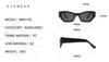 Cateye Women Sunglasses Luxury Brand Glasses Women/Men Brand Designer Eyeglasses For Women/Men Small Frame Okulary