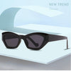 Cateye Women Sunglasses Luxury Brand Glasses Women/Men Brand Designer Eyeglasses For Women/Men Small Frame Okulary