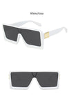 oversized Square black women's sunglasses  trend luxury brand Gradient shades for men Vintage Retro sunglasses woman