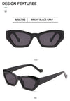 Cateye Women Sunglasses Luxury Brand Glasses Women/Men Brand Designer Eyeglasses For Women/Men Small Frame Okulary