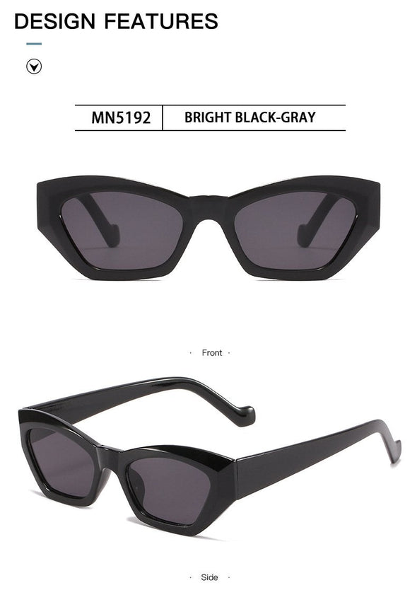 Cateye Women Sunglasses Luxury Brand Glasses Women/Men Brand Designer Eyeglasses For Women/Men Small Frame Okulary