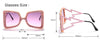 Oversized Rhinestone Sunglasses Women  Steampunk Diamond Sunglasses Square Punk Eyeglasses Gradient Handmade Sunglasses Men