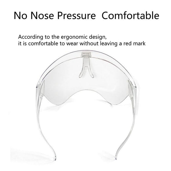 Faceshield Protective Glasses Goggles Safety Blocc Glasses Anti-Spray Mask Protective Goggle Glass Sunglasses