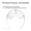 Faceshield Protective Glasses Goggles Red