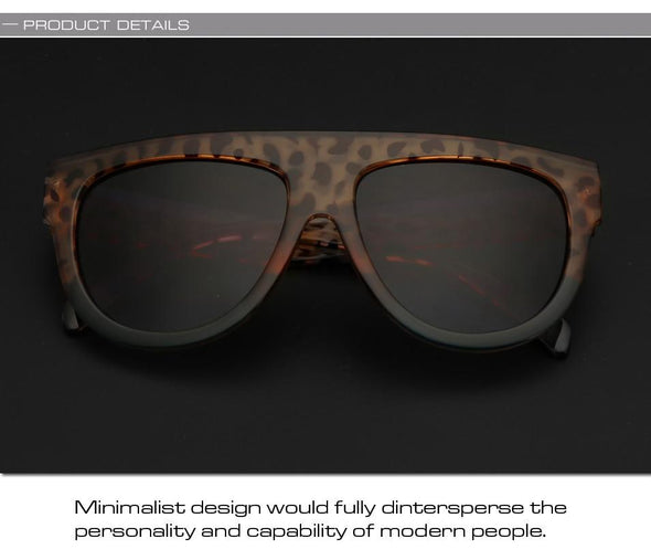 Oversized Frame Black Shades Square Sunglasses Women Oval Brand Designer Vintage Fashion Sun Glasses Female Oculos De Sol