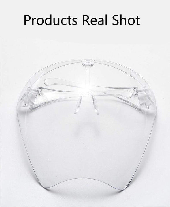 Faceshield Protective Glasses Goggles Red