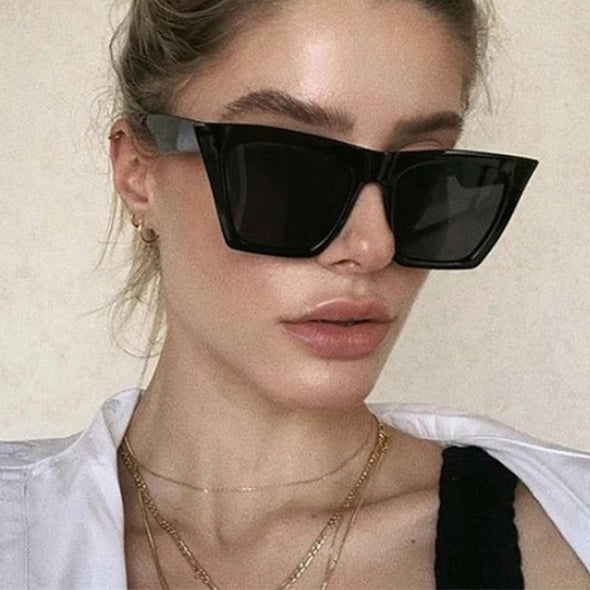 Fashion Cat Eye Sunglasses Women  Gradient Vintage Glasses Women/Men Retro Cat Eye Sunglasses Gafas De Sol Mujer UV400