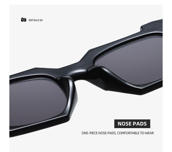 Square Sunglasses Women Men Fashion New Vintage Shades Glasses UV400