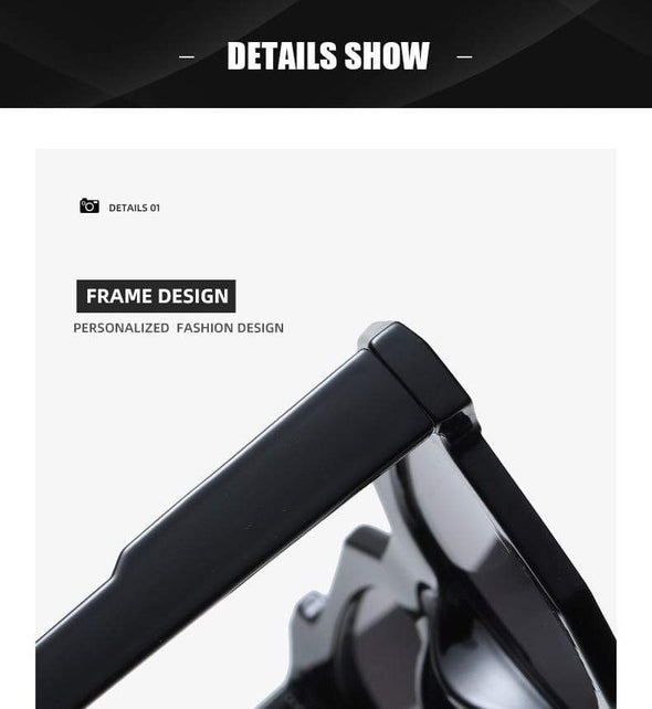 Square Sunglasses Women Men Fashion New Vintage Shades Glasses UV400
