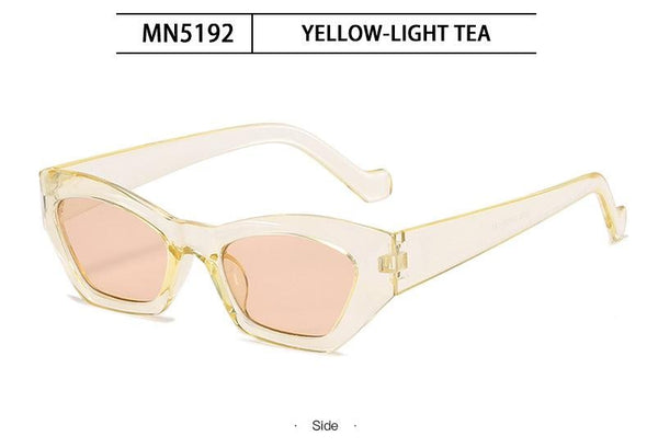 Cateye Women Sunglasses Luxury Brand Glasses Women/Men Brand Designer Eyeglasses For Women/Men Small Frame Okulary