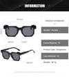 Square Sunglasses Women Men Fashion New Vintage Shades Glasses UV400