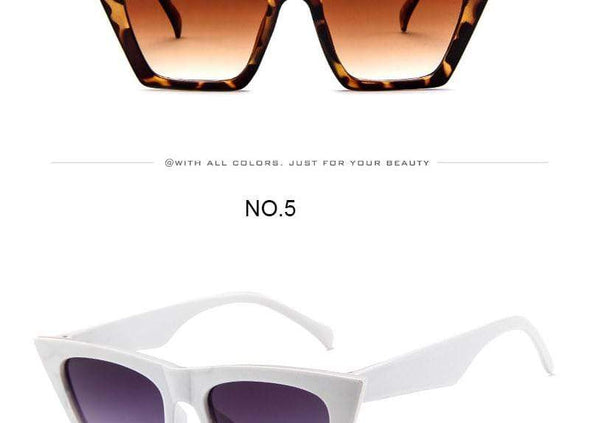 Fashion Cat Eye Sunglasses Women  Gradient Vintage Glasses Women/Men Retro Cat Eye Sunglasses Gafas De Sol Mujer UV400