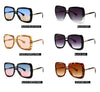 Oversized Sunglasses Women  Vintage Square Fashion Big Large Grain Frame