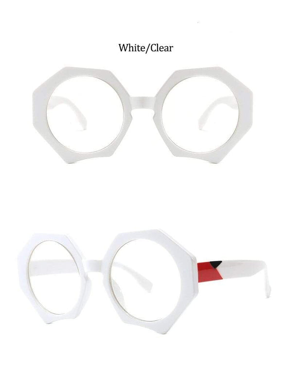 Luxury Brand Glasses Woman Fashion Oversized Sexy Ladies Leopard Cat Eye Glasses Frames For Women Eyewear Sunglases
