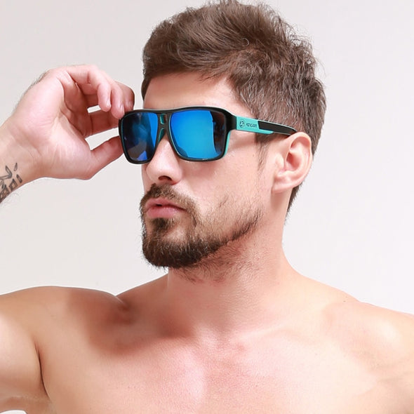 Classic Fashion Men Polarized Sunglasses PC+Metal Frame Strengthen TAC Mirror Anti-Glare Driving Sun Glasses UV400 ALI060905