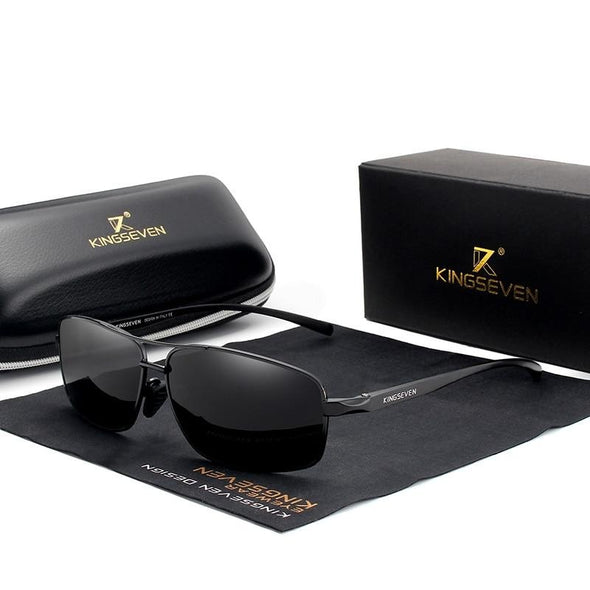 Vintage Retro Brand Designer Men Polarized Sunglasses Square Classic Men Shades Sun glasses UV400 N7088