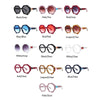Luxury Brand Glasses Woman Fashion Oversized Sexy Ladies Leopard Cat Eye Glasses Frames For Women Eyewear Sunglases