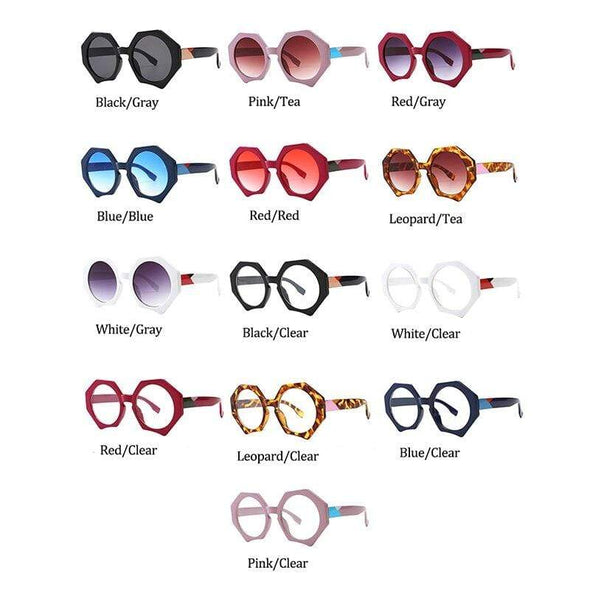 Luxury Brand Glasses Woman Fashion Oversized Sexy Ladies Leopard Cat Eye Glasses Frames For Women Eyewear Sunglases