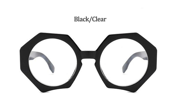 Luxury Brand Glasses Woman Fashion Oversized Sexy Ladies Leopard Cat Eye Glasses Frames For Women Eyewear Sunglases