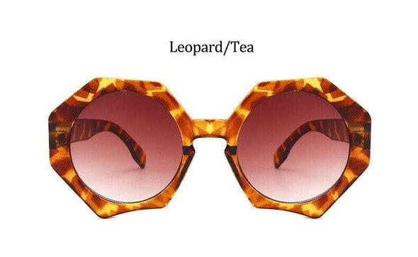 Luxury Brand Glasses Woman Fashion Oversized Sexy Ladies Leopard Cat Eye Glasses Frames For Women Eyewear Sunglases