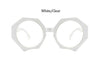 Luxury Brand Glasses Woman Fashion Oversized Sexy Ladies Leopard Cat Eye Glasses Frames For Women Eyewear Sunglases